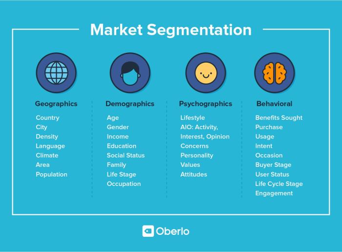 Which of the following statements regarding demographic segmentation is correct